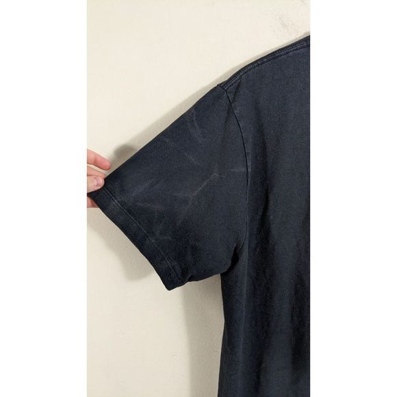 Polish Starwars Exploding Darth Vader Black T-shirt Size Large - Faded Wear - Picture 7 of 9